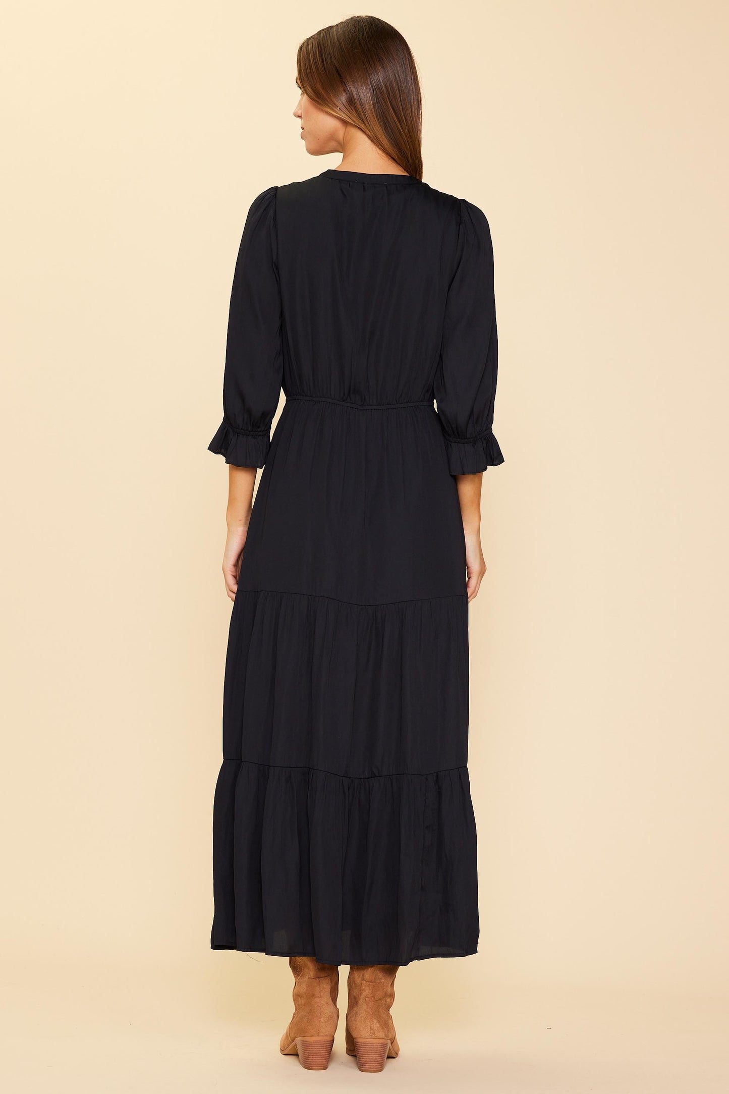 Kelli Dress in Black- Misses & Plus (XS-3X