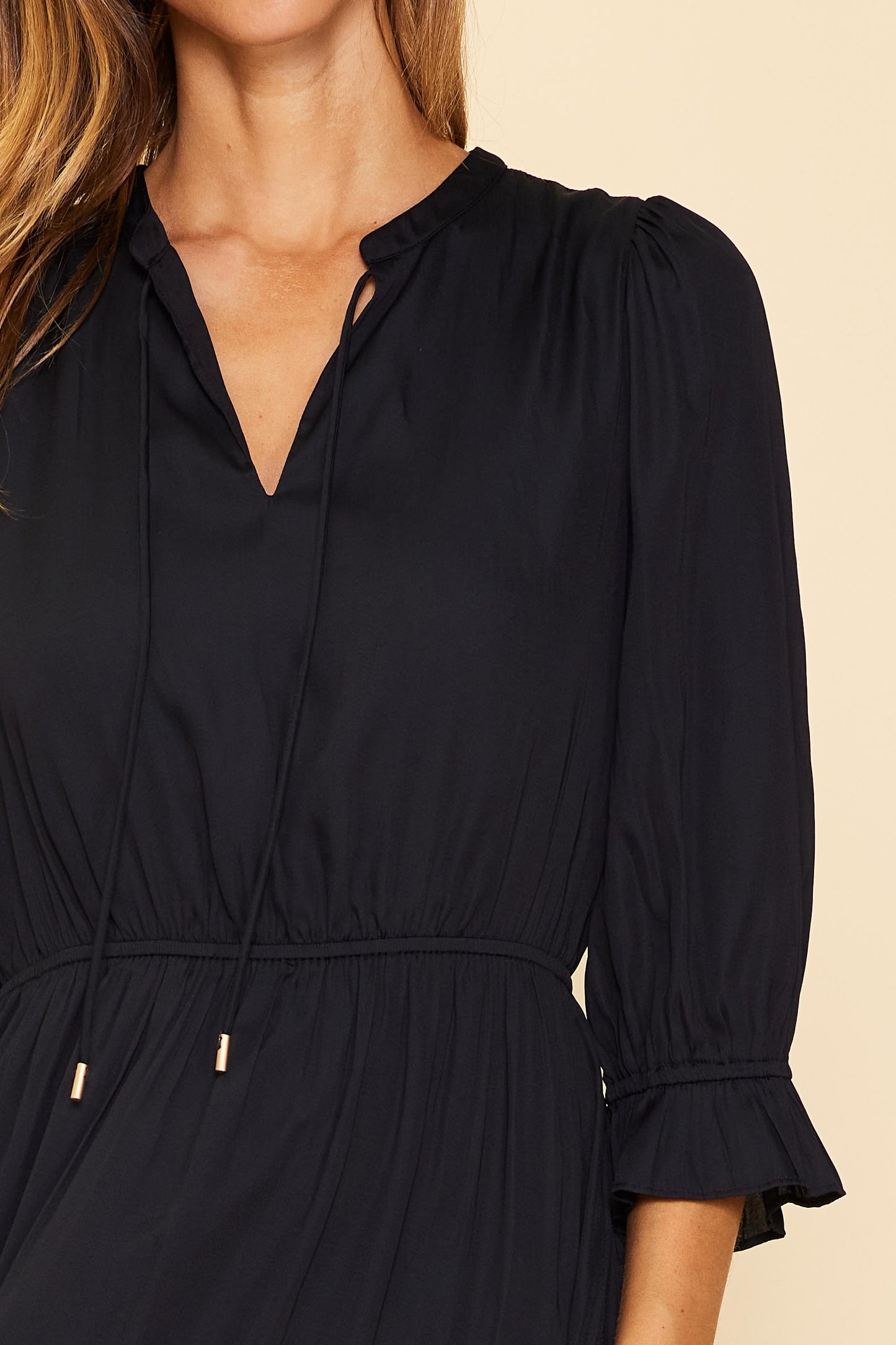 Kelli Dress in Black- Misses & Plus (XS-3X