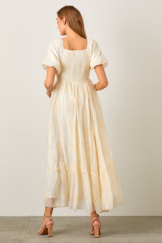 Grace Dress in Cream- Misses & Plus (L)