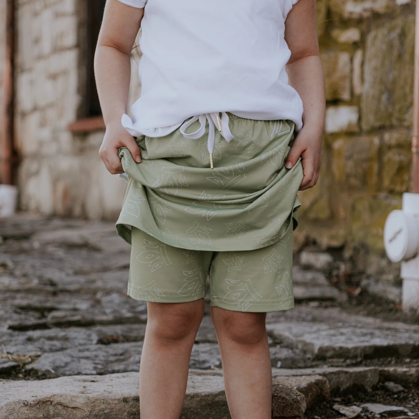 Princess Youth Mod Skirt in Once Upon A Bayou-Girls (M 8/10)