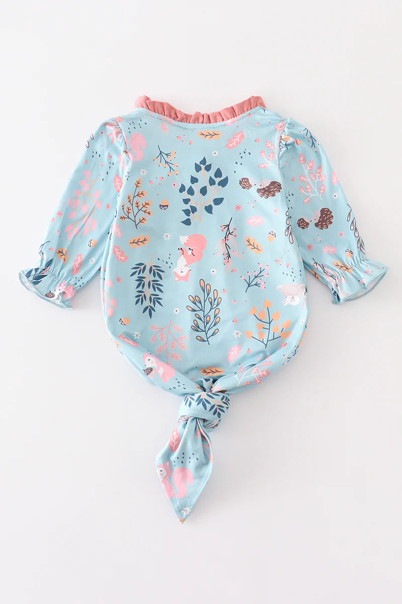 Leia Baby Gown- Girl Infants (3M-6M)