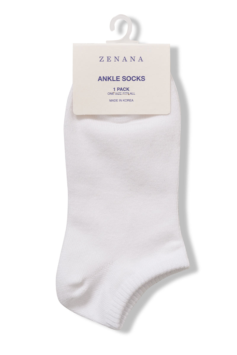 Basic Ankle Sock- Multiple Colors