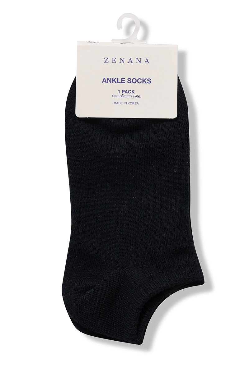 Basic Ankle Sock- Multiple Colors