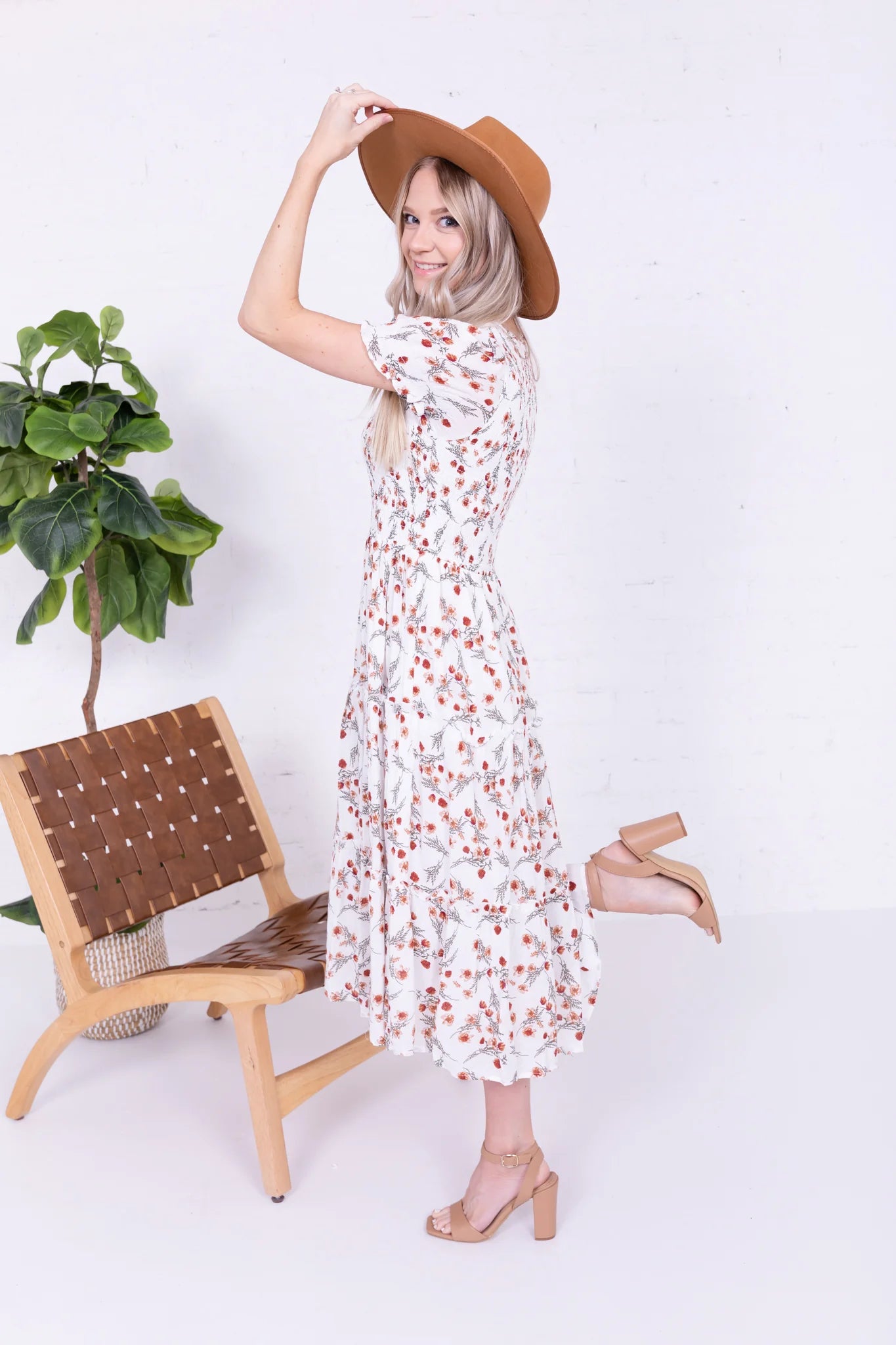 Mccall Dress in Burnt Cedar- Misses and Plus (S-2X)