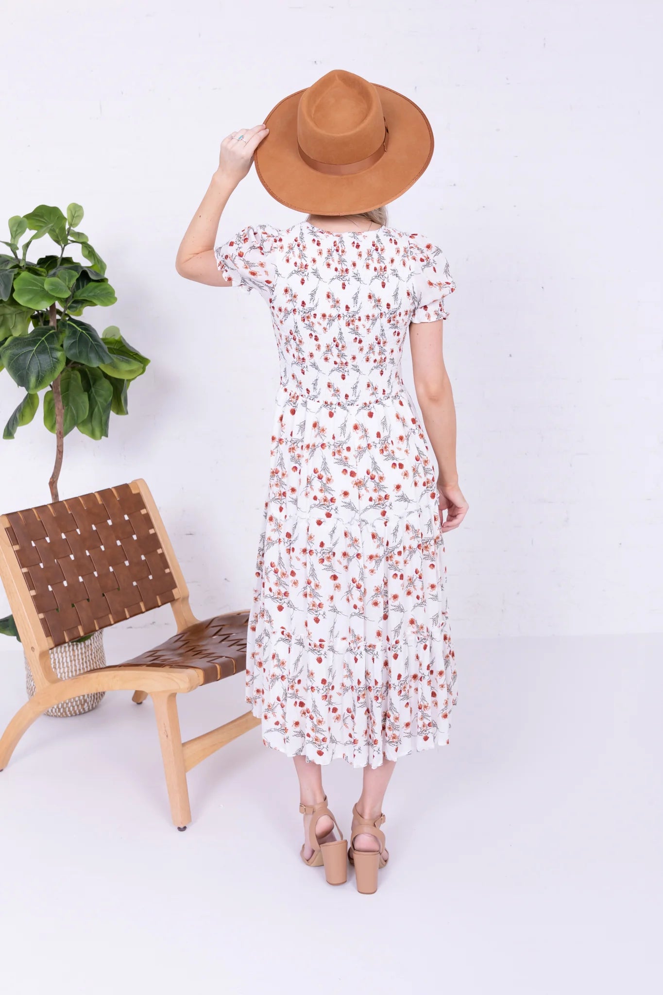 Mccall Dress in Burnt Cedar- Misses and Plus (S-2X)