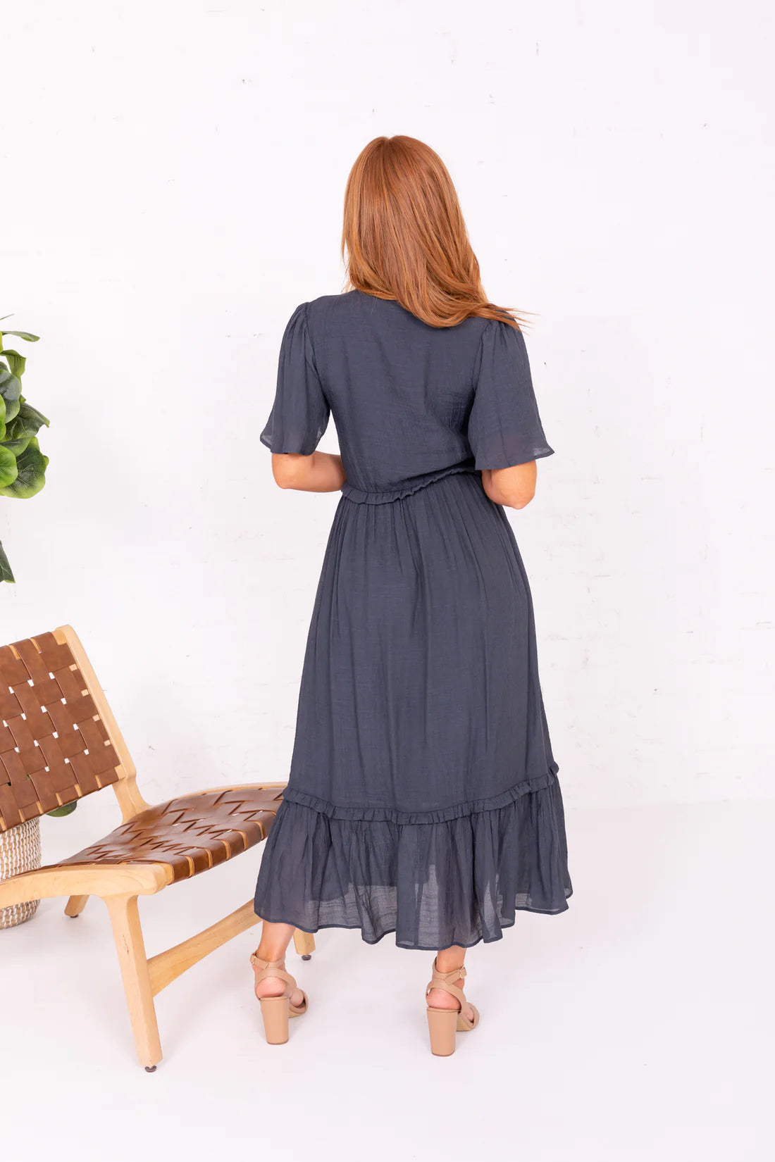 Tess in Vintage Blue- Misses & Plus (S-4X)