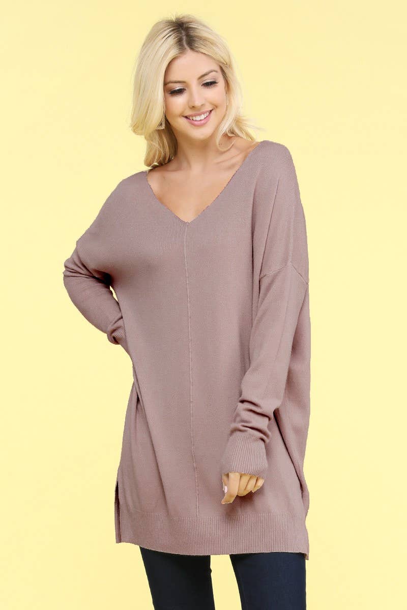 Lola Top in Mocha- Misses (S/M-M/L)