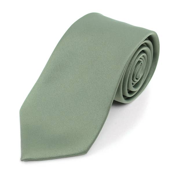 49" Poly Solid Tie in Multiple Colors- Boy's Accessories