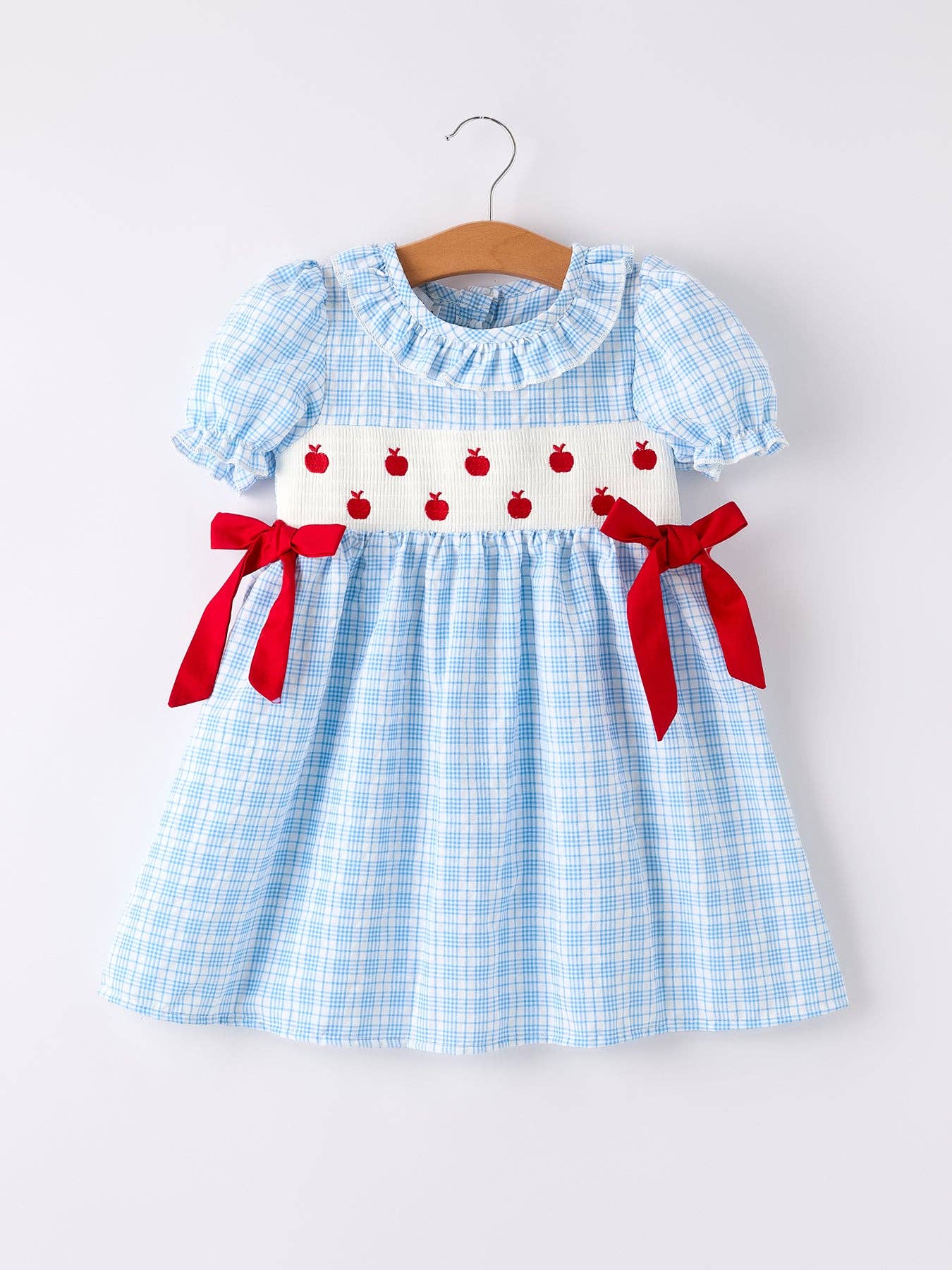 Amelia Dress in Blue- Girls (2-7)