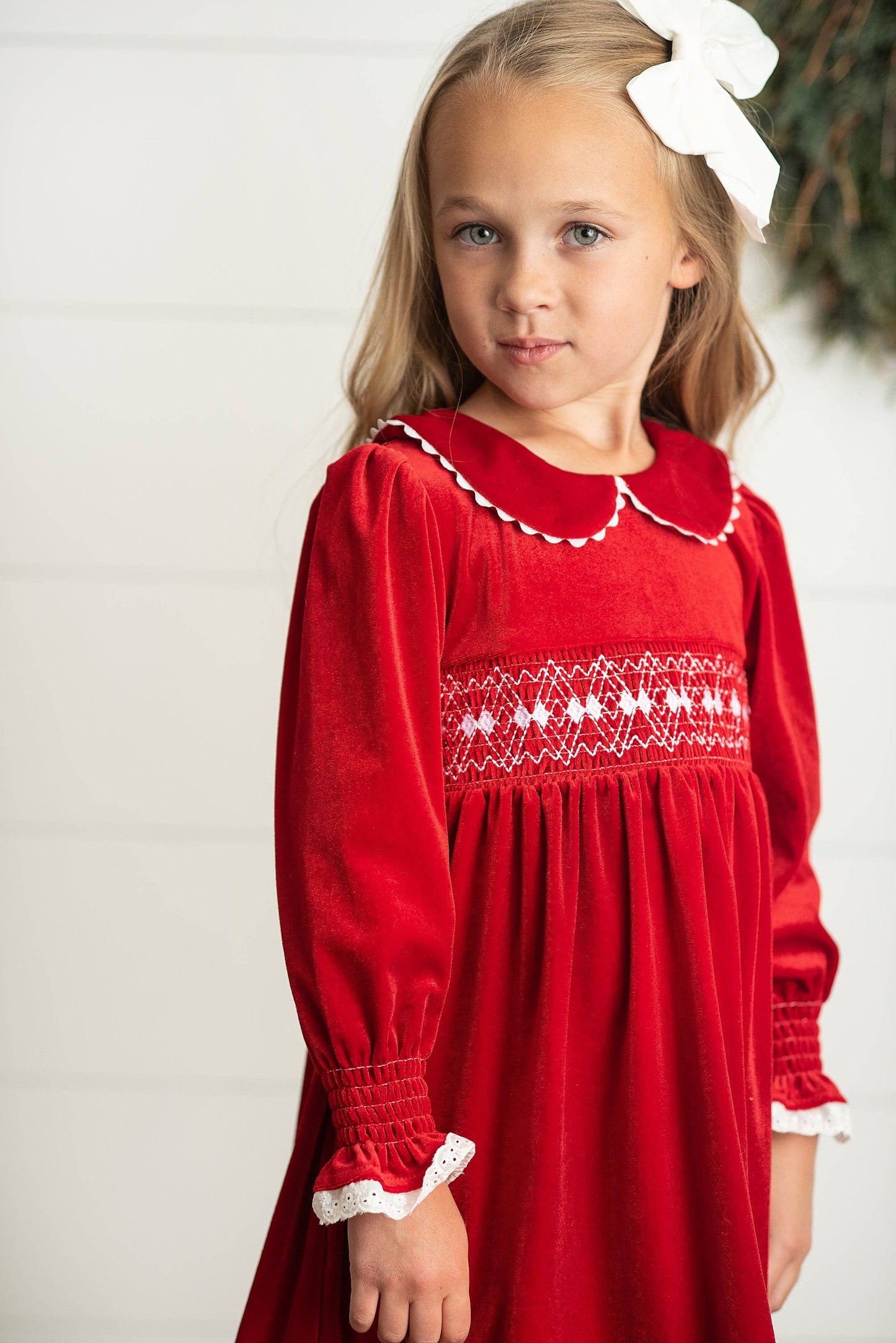 Brooklynn Dress in Red- Girls (3/4-10/12)