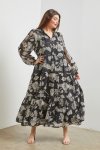Mila Dress in Black- Misses & Plus (S-3X)