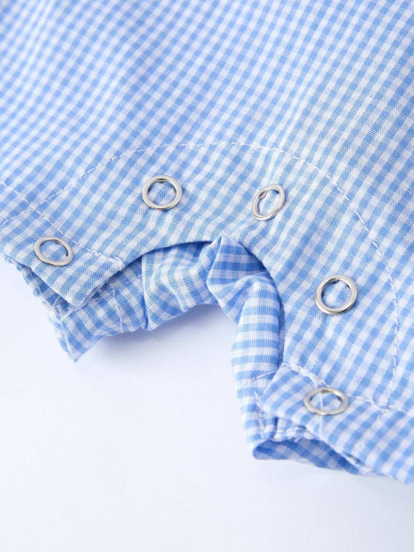 Beckett Romper in Blue- Infant Boys (3M-18M)
