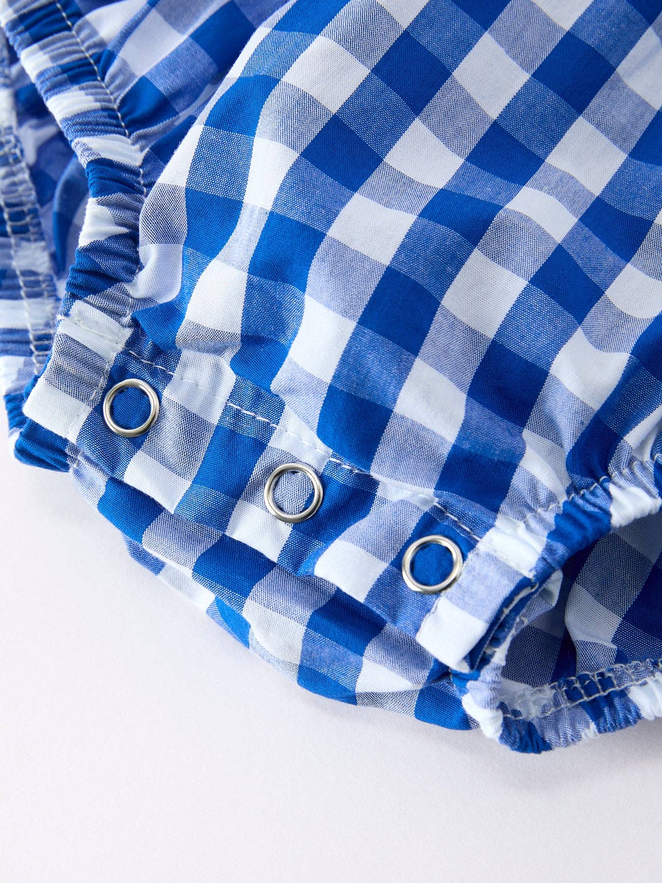 Bexley Romper in Blue- Infant Girls (3M-18M)