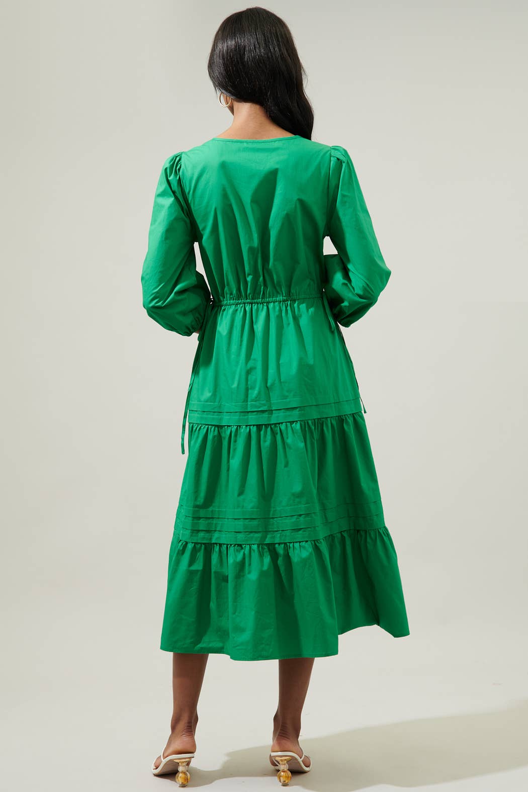 Atelier Dress in Kelly Green- Misses (XS-S,XL)