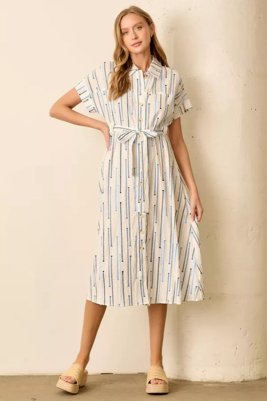Maris Dress in Ivory- Misses (S-XL)