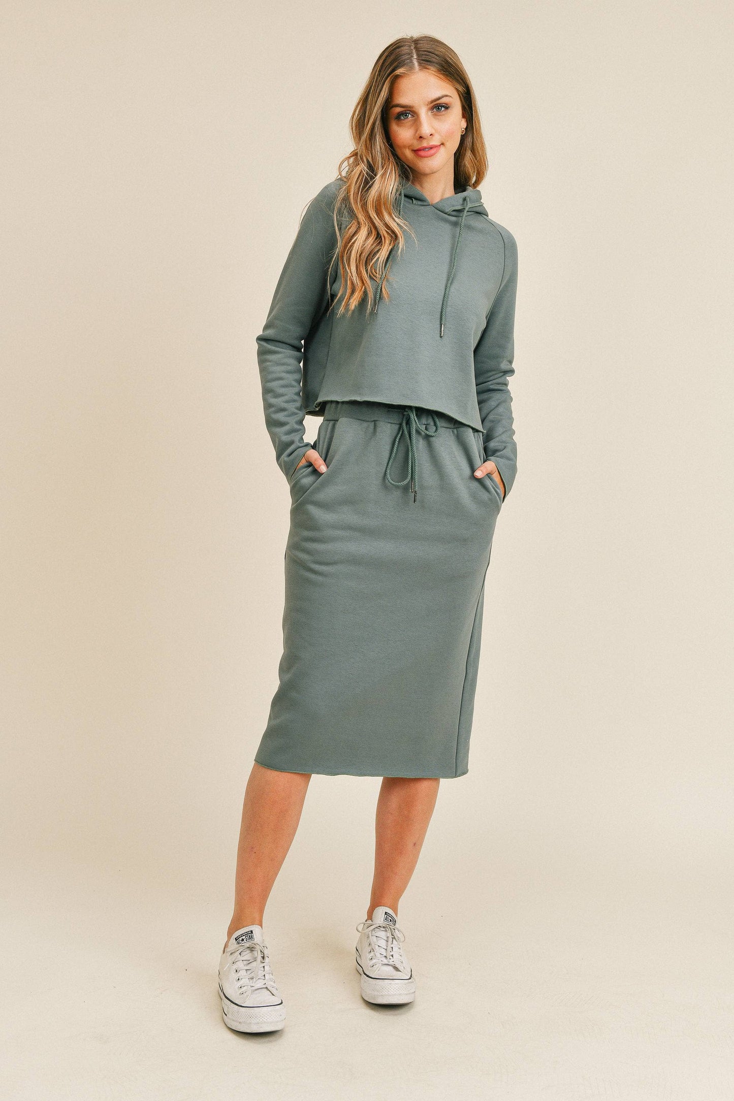 Journey Skirt in Dark Green- Misses (S-L)