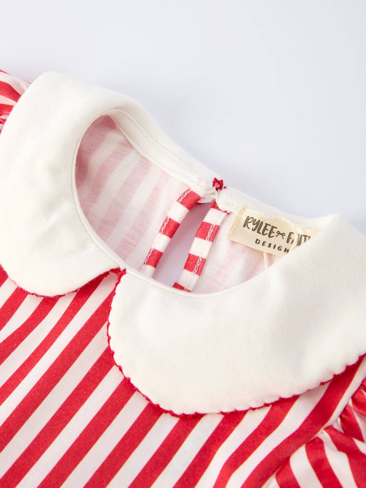 Lovey Dress in Red/White- Girls (2-3)