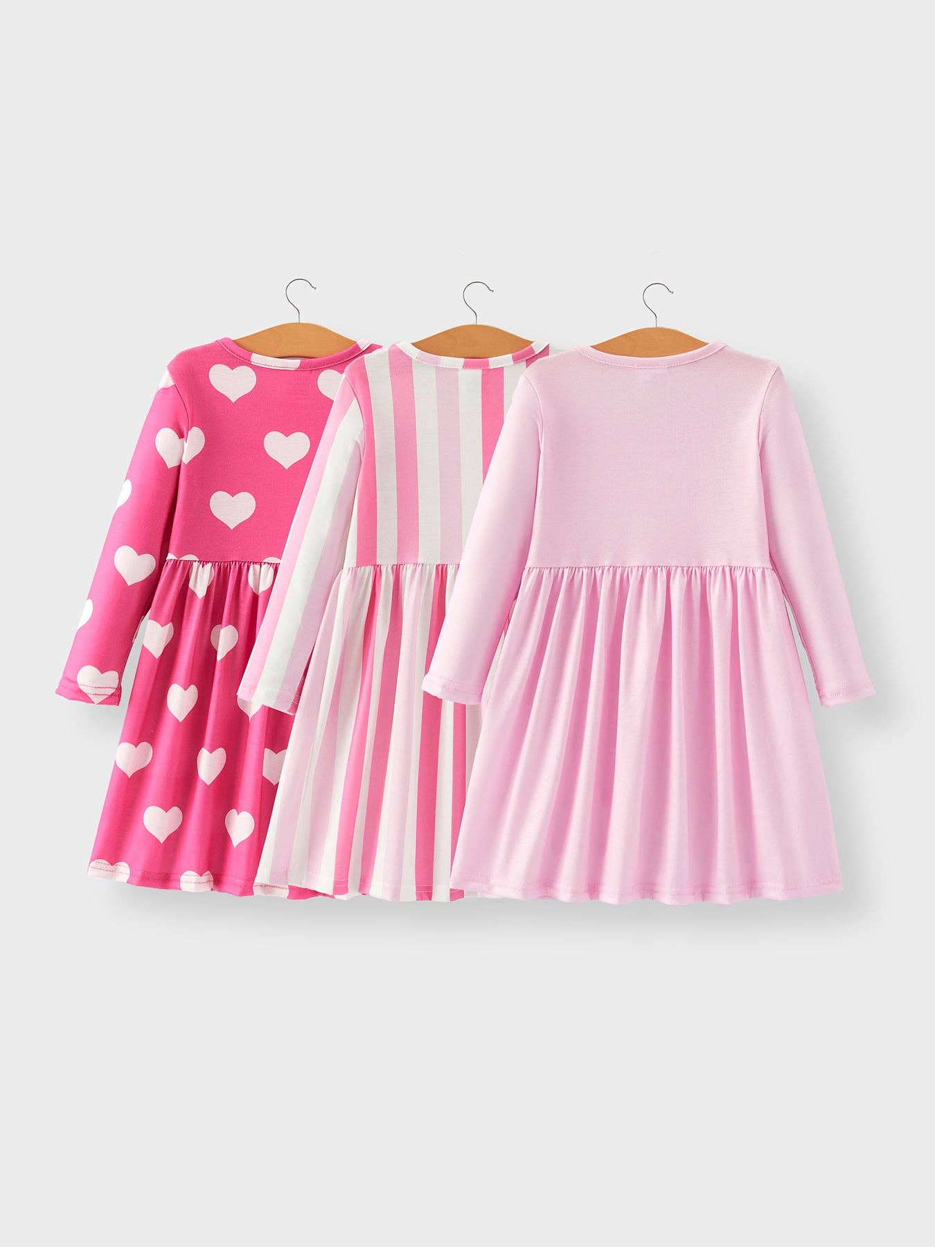 Oakley Dress in Pink & White Stripes- Tween (7-10/12)