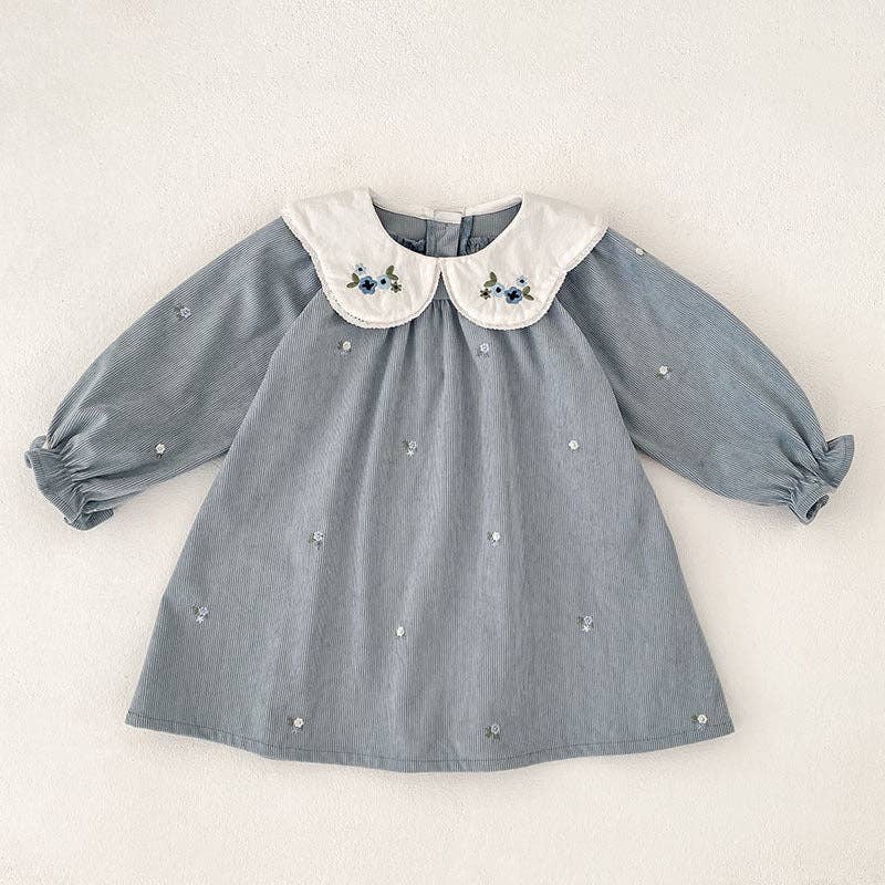 Bluebell Dress in Blue- Girls (2-6)