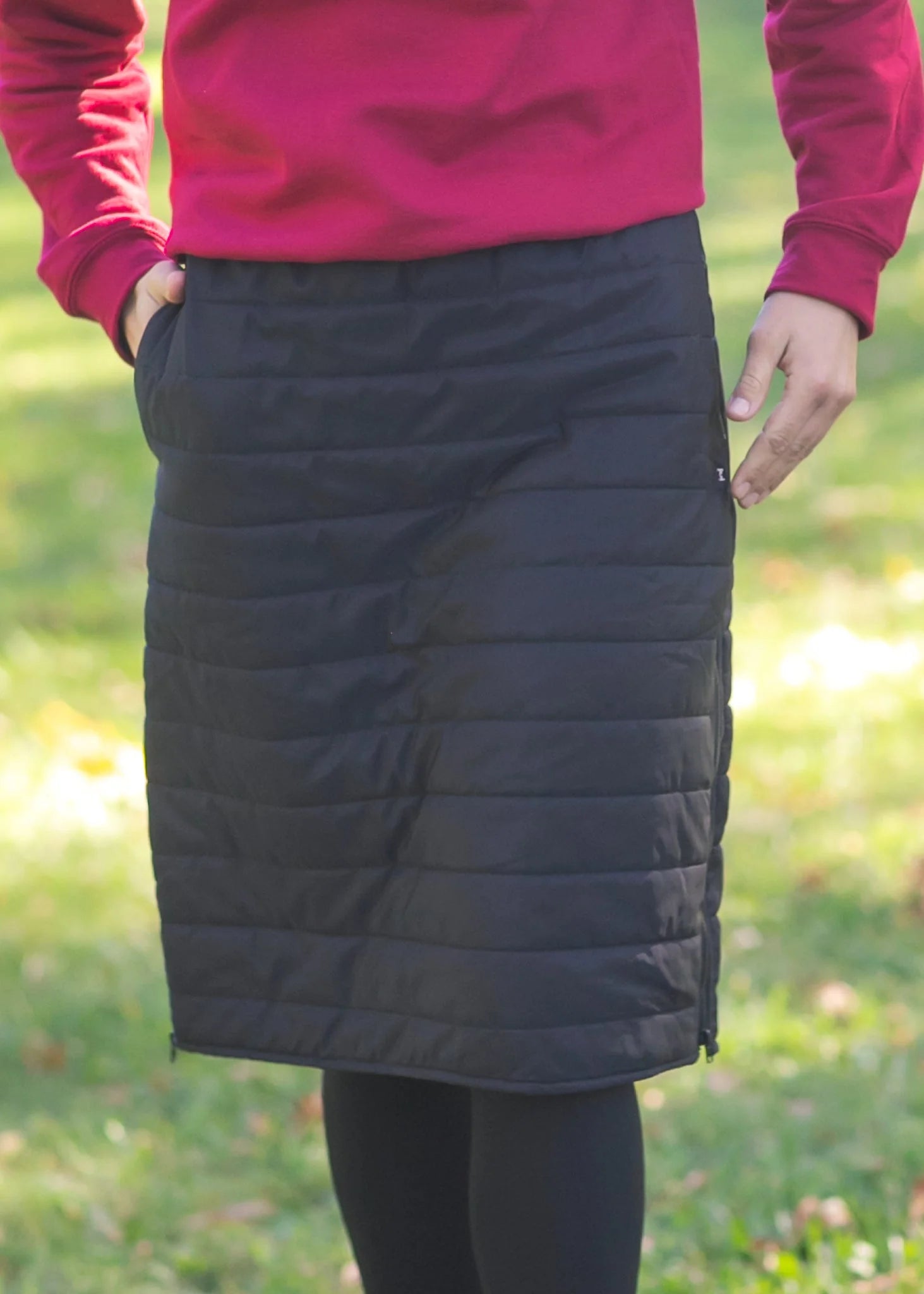 Icelyn Polar Snow Skirt in Black- Misses (XS) – Darlin's Modest Wear