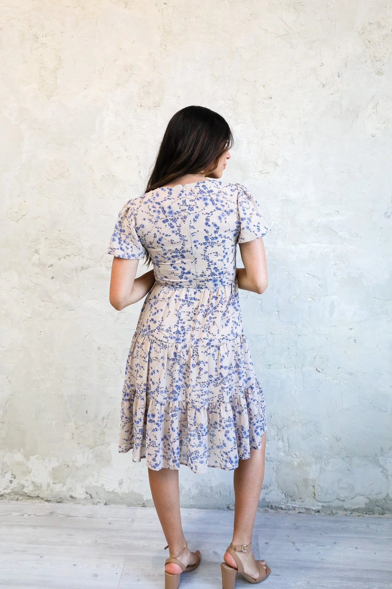 The Joan Dress in Wild Pansy- Misses & Plus (S-4X)