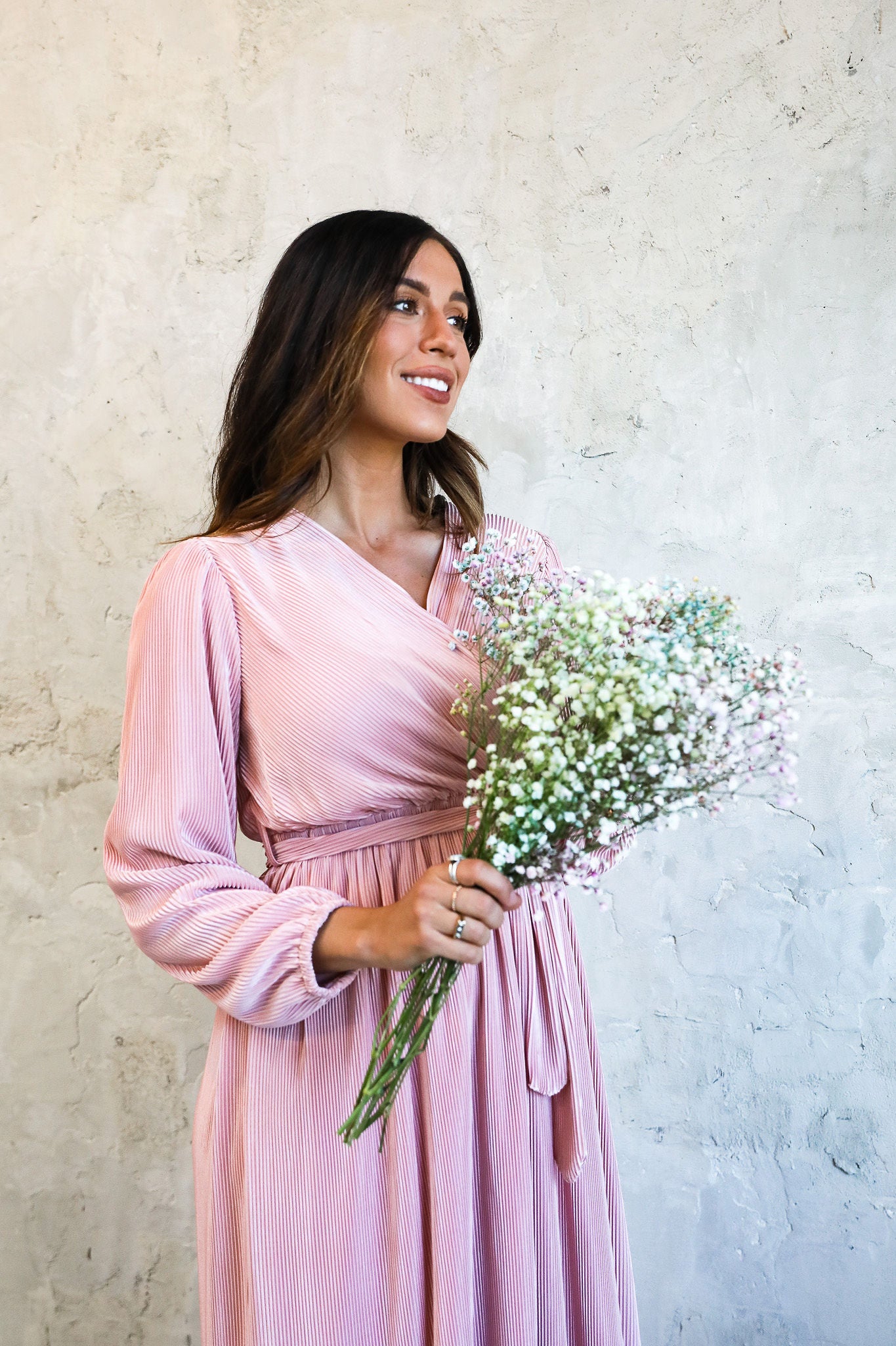 Marilyn Dress in Icy Pink- Misses (M, XL)