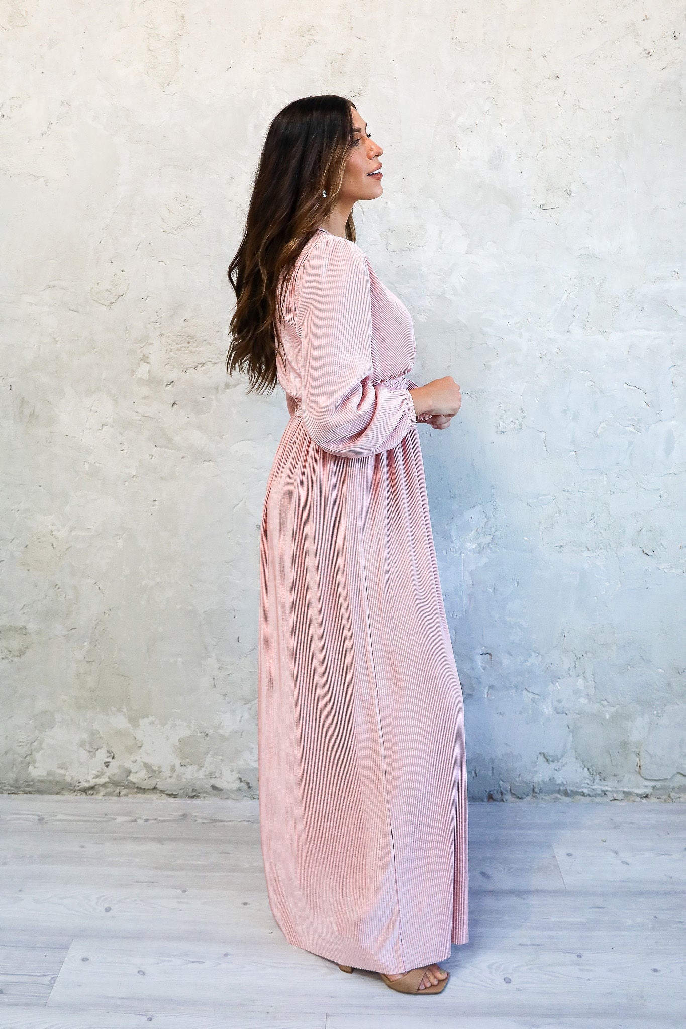 Marilyn Dress in Icy Pink- Misses (M, XL)