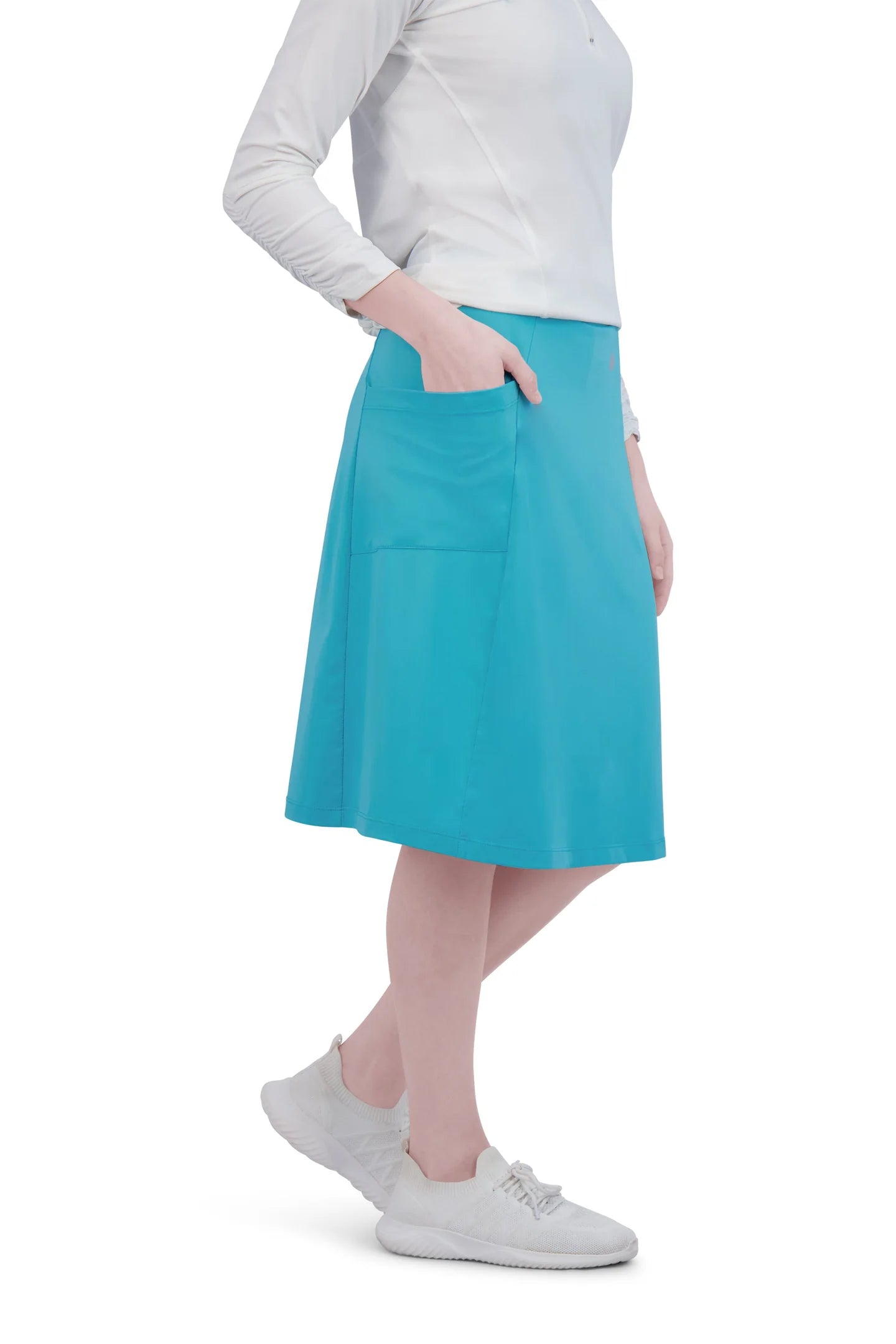 Fit Skort 24" Snoga in Capri- Misses and Plus (L,2X,3X)