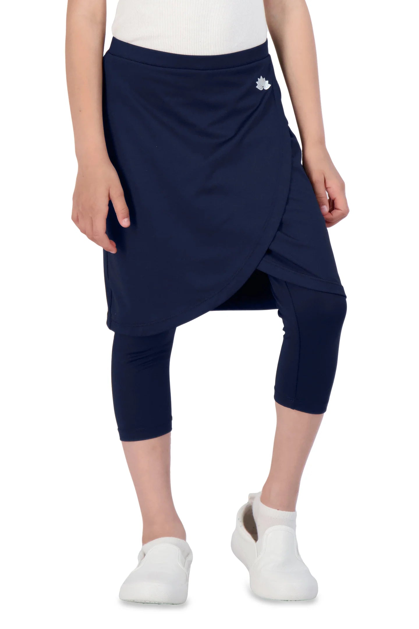Faux Wrap Snoga in Navy Blazer- Girls/Tween (Sizes 5T-10,14)