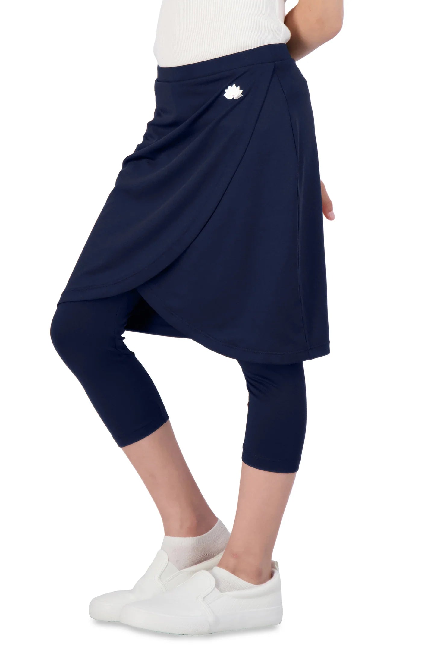 Faux Wrap Snoga in Navy Blazer- Girls/Tween (Sizes 5T-10,14)