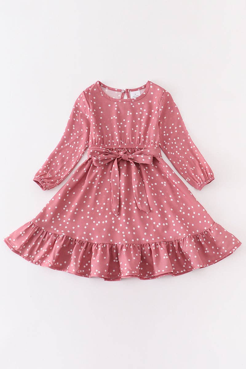 Dottie Dress in Pink- Girls (2-7)