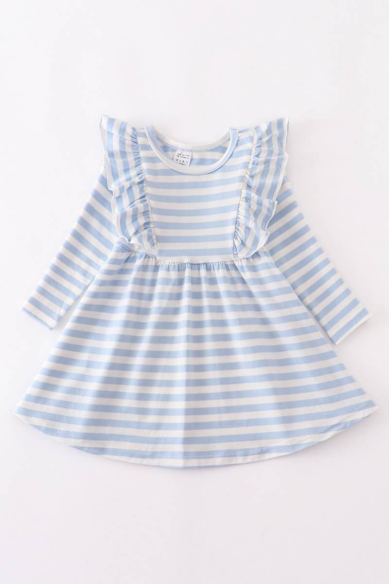 Callee Dress in Blue- Toddlers & Girls