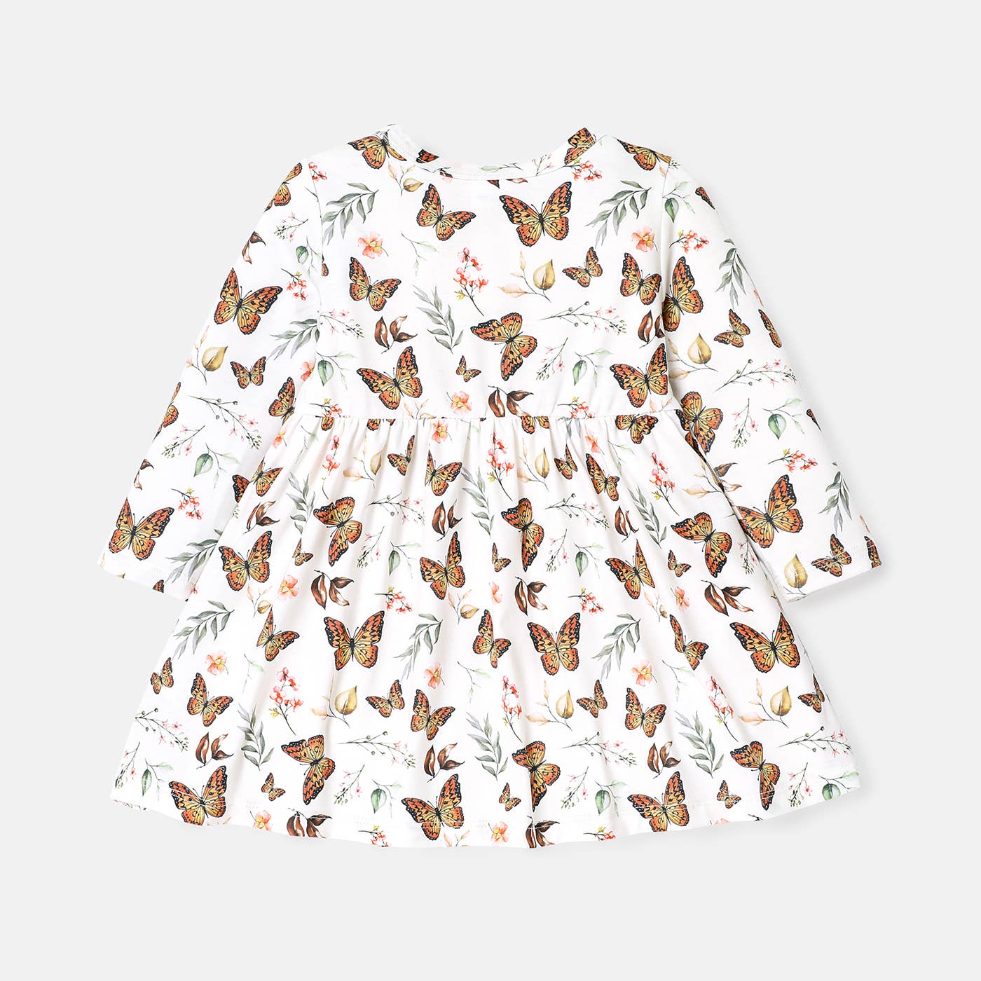 Meadow Dress in Orange Red- Infant Girls (3/6M-18/24M)