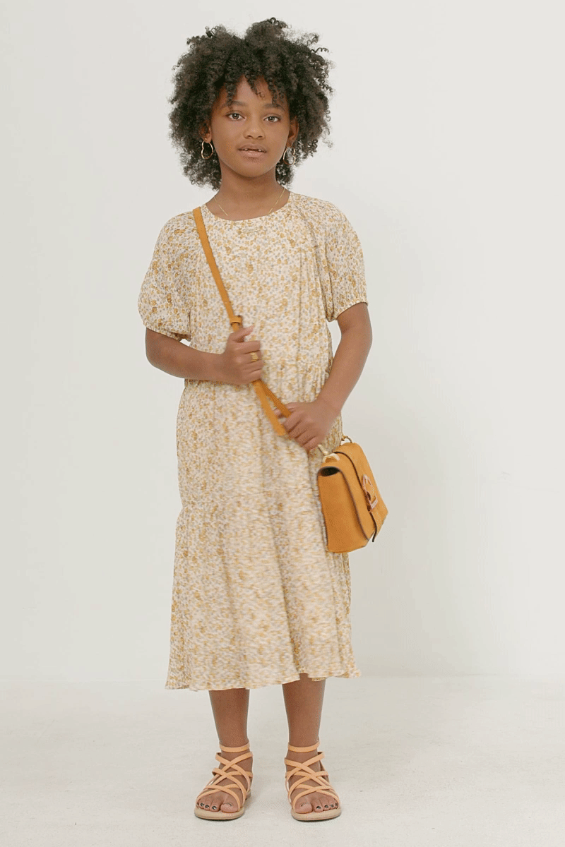 Serenity Dress in Yellow- Tween (S7/8 - XL13/14)