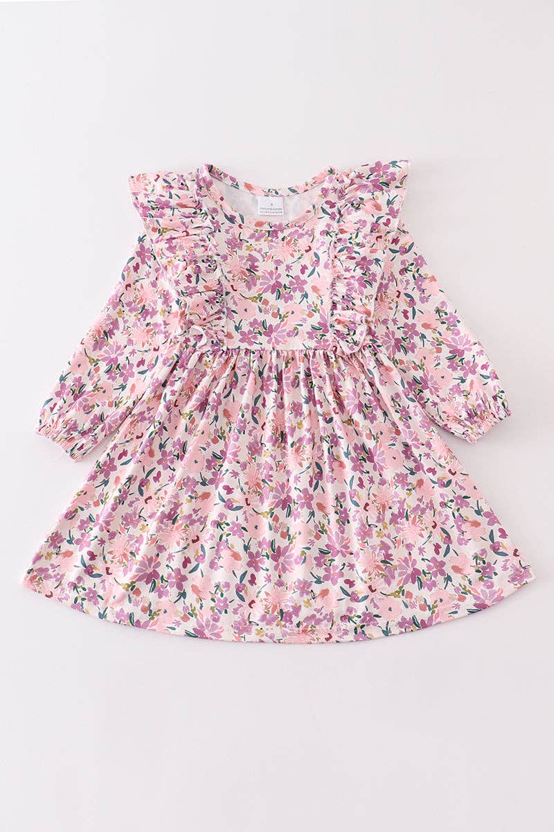 Lilly Dress in Purple- Girls (2-10)