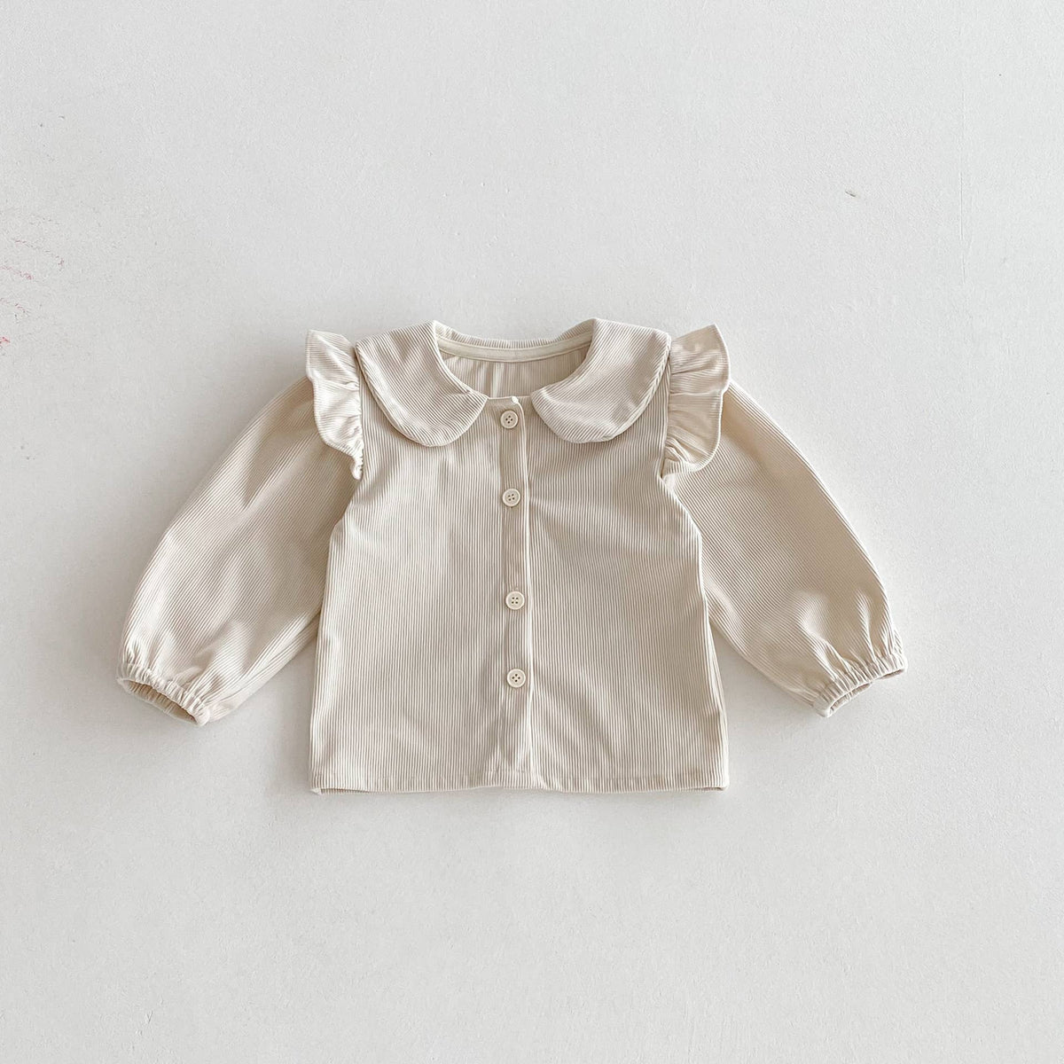 Olive Mae Dress in Cream/Olive- Infant/Girls (18M-6)