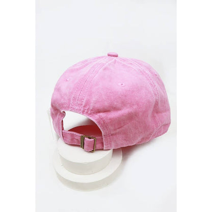 Smile Face Baseball Cap in Black- Accessories
