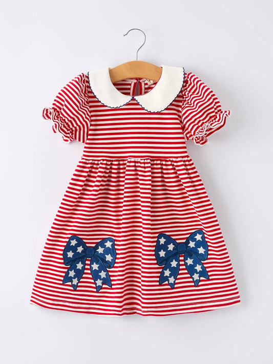 Betsy Dress in Red- Girls (2-7)