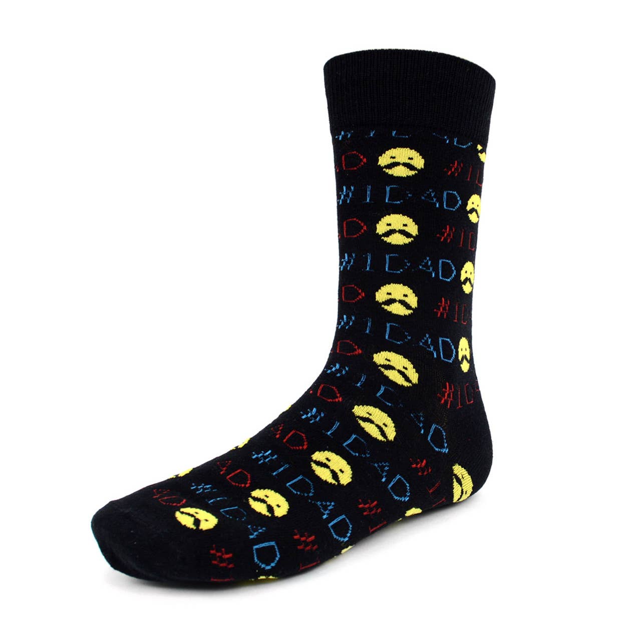 #1 Dad Socks in Black- Men's Accessories