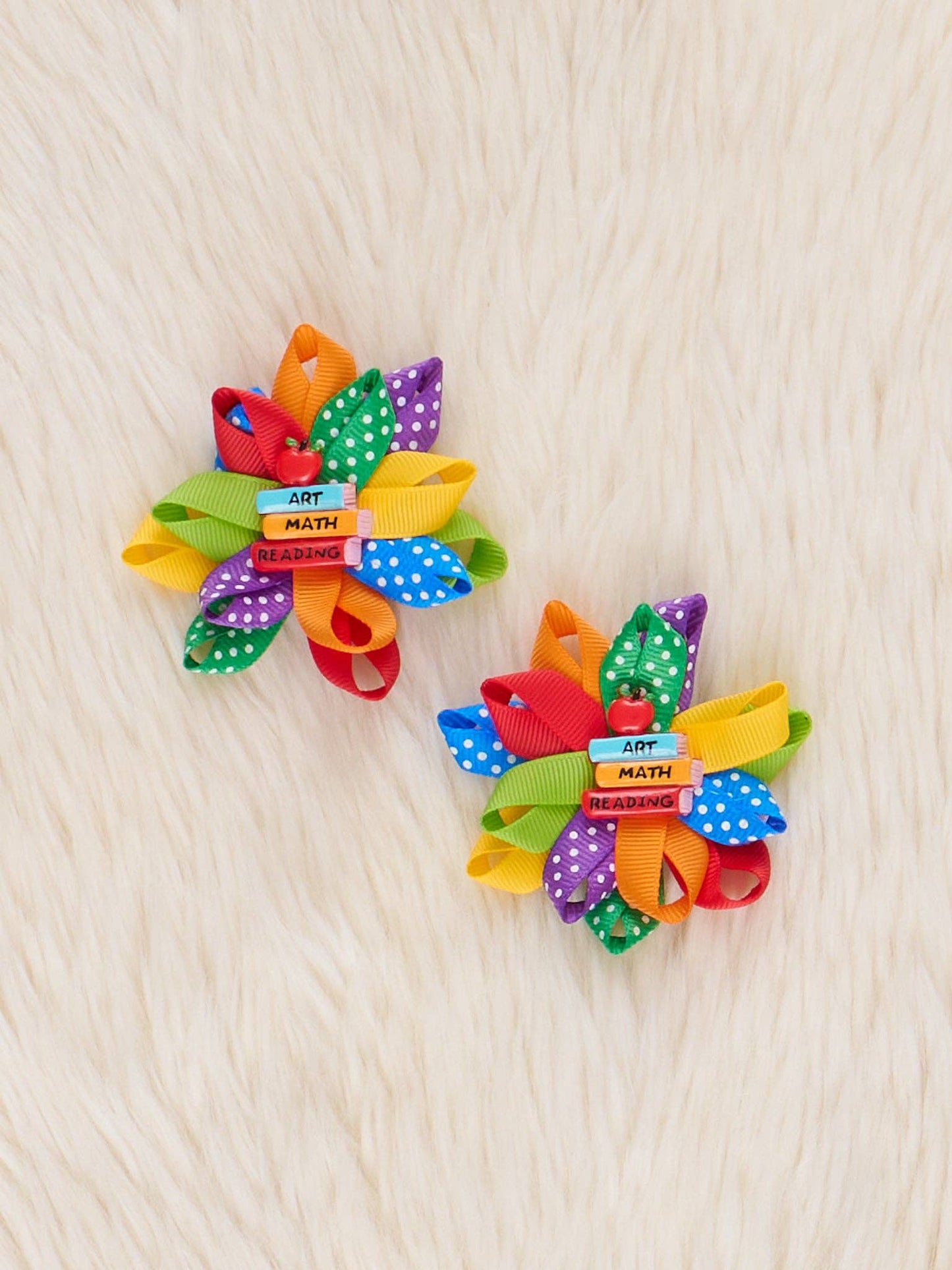 Ribbon Bows in School Celebration- Girl's Accessories