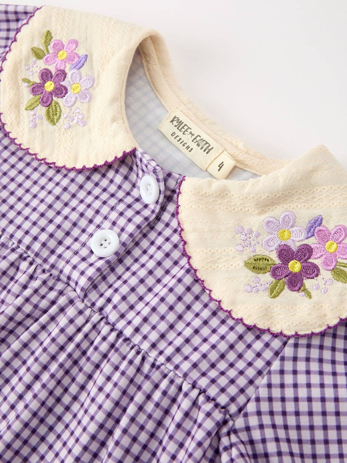 Violet Meadow Dress in Purple- Girls (2-6)