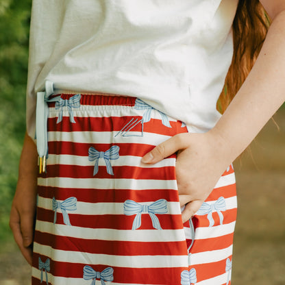 Limited Mod Skirt in Red White and Cute- Misses and Plus (XS,M-2X)