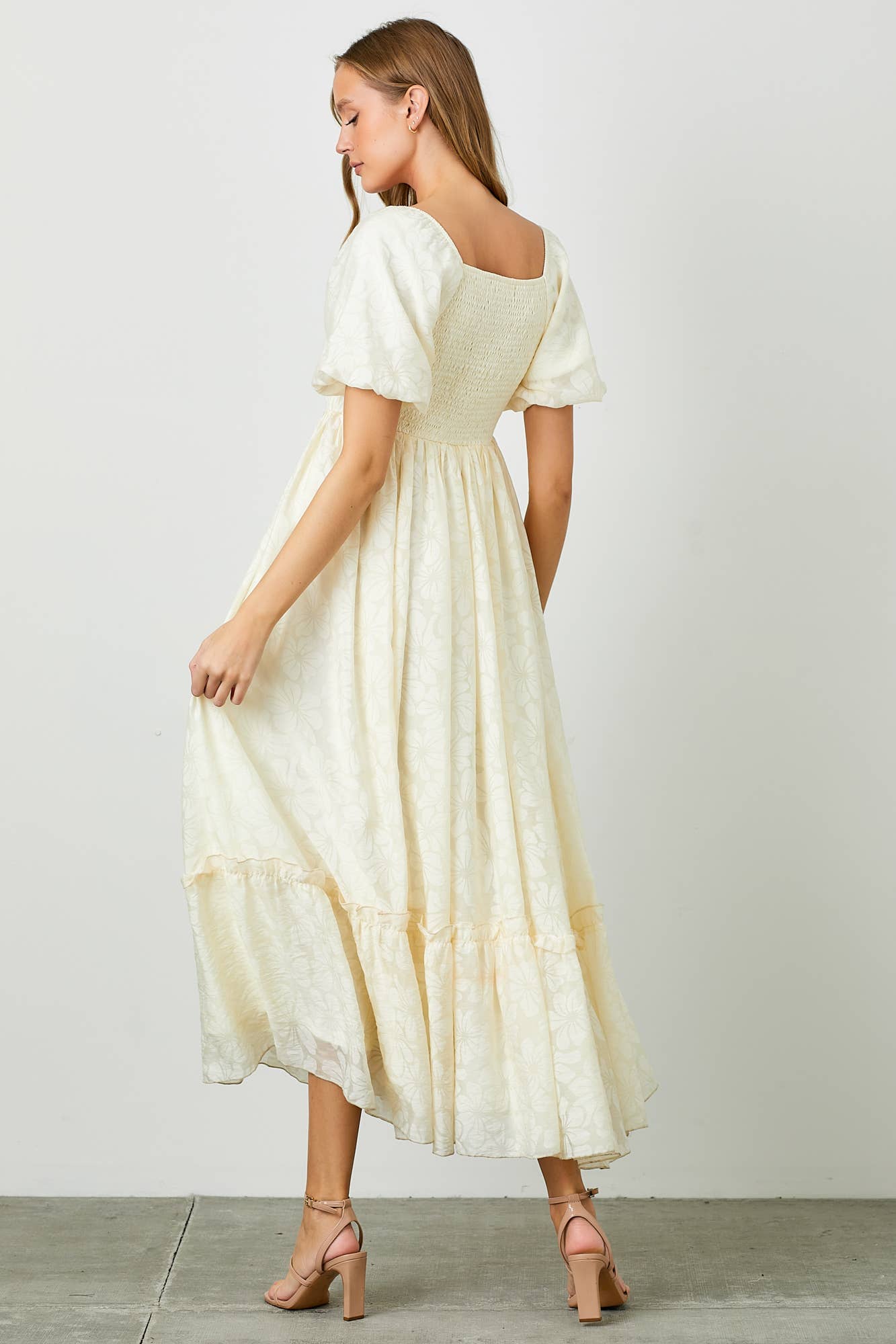 Leilani Dress in Cream- Misses (S-XL)