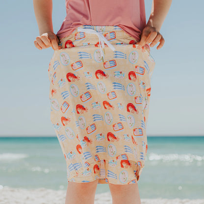 Limited Mod Skirt in Aruba- Misses and Plus (S-2X)