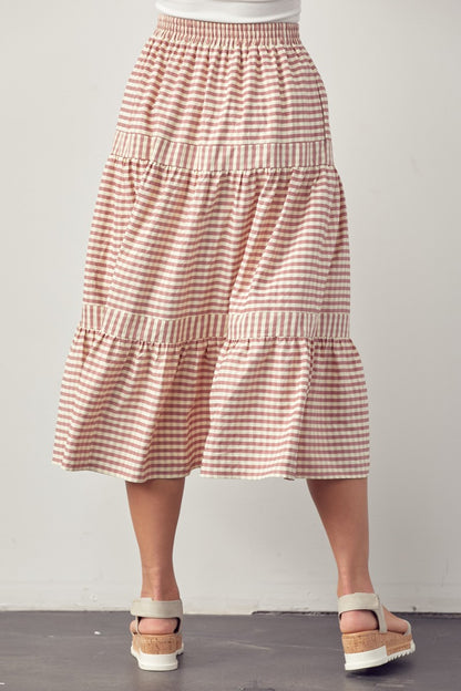 Brielle Skirt in Faded Rose- Misses (S-L)