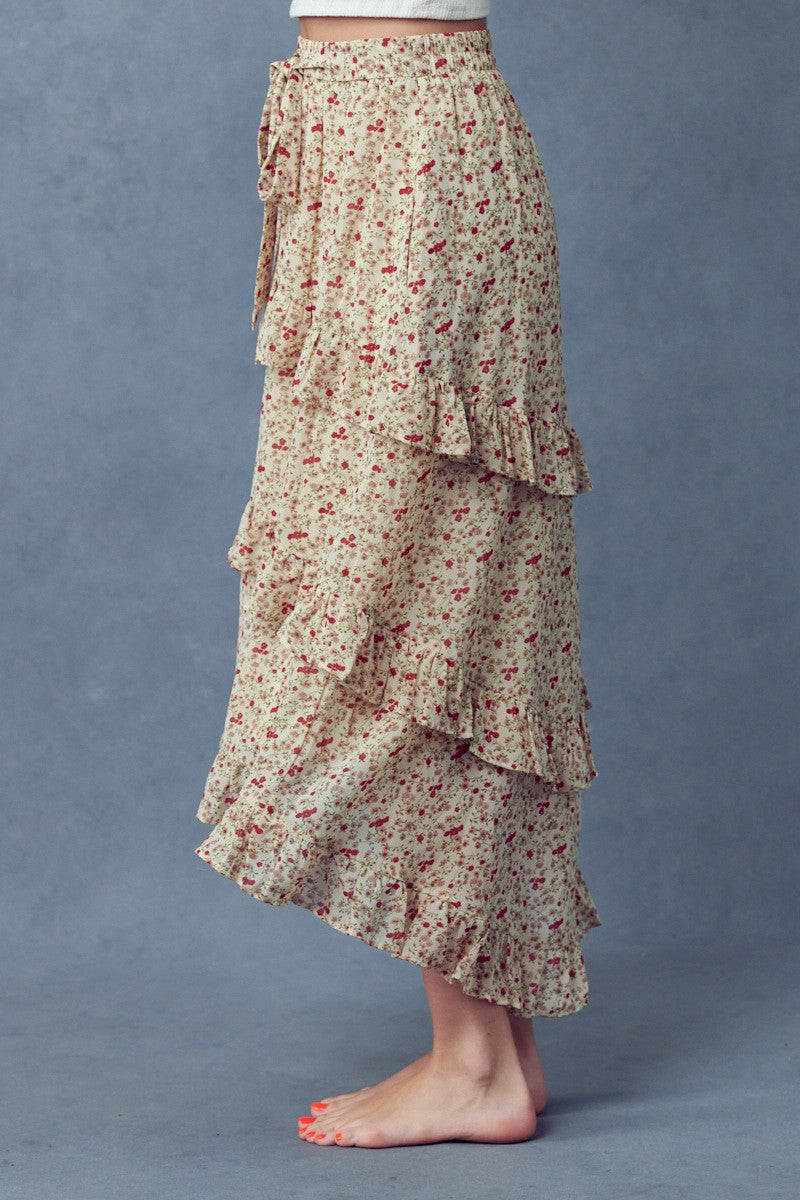 Lainey Skirt in Ivory- Misses (S-L)