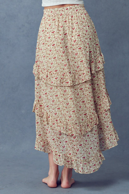 Lainey Skirt in Ivory- Misses (S-L)