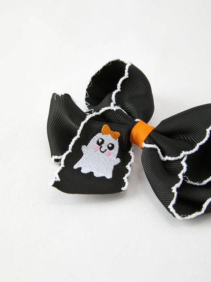 Ghost Bow Hairpin in Black- Girl Accessories
