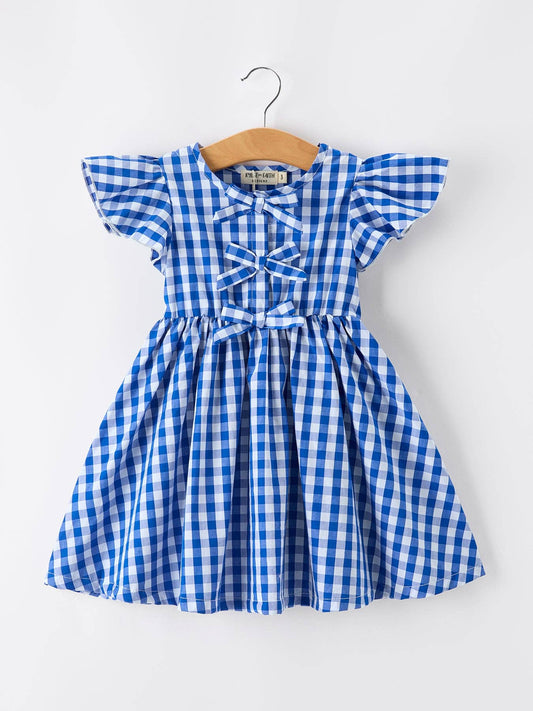 Bexley Dress in Blue- Girls (2-7)