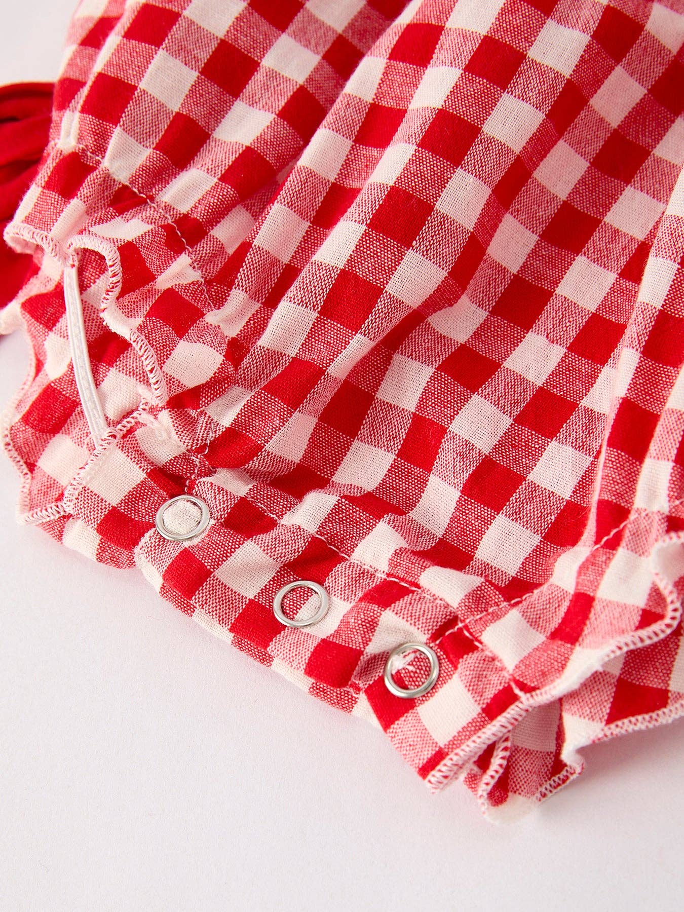 Cherry Romper in Red- Infant Girls (3M-12M)